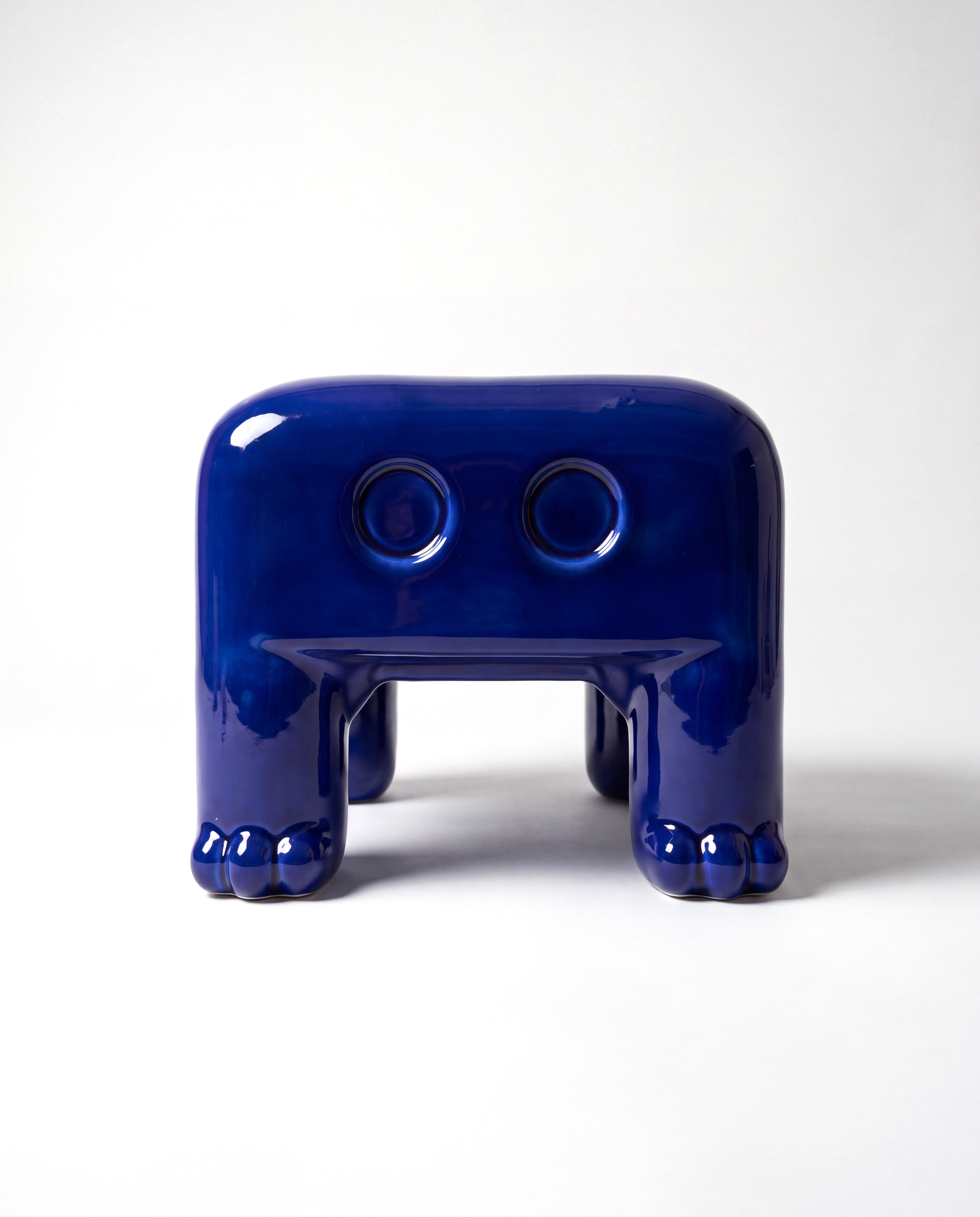 ATLAS Side Table in Cobalt Blue