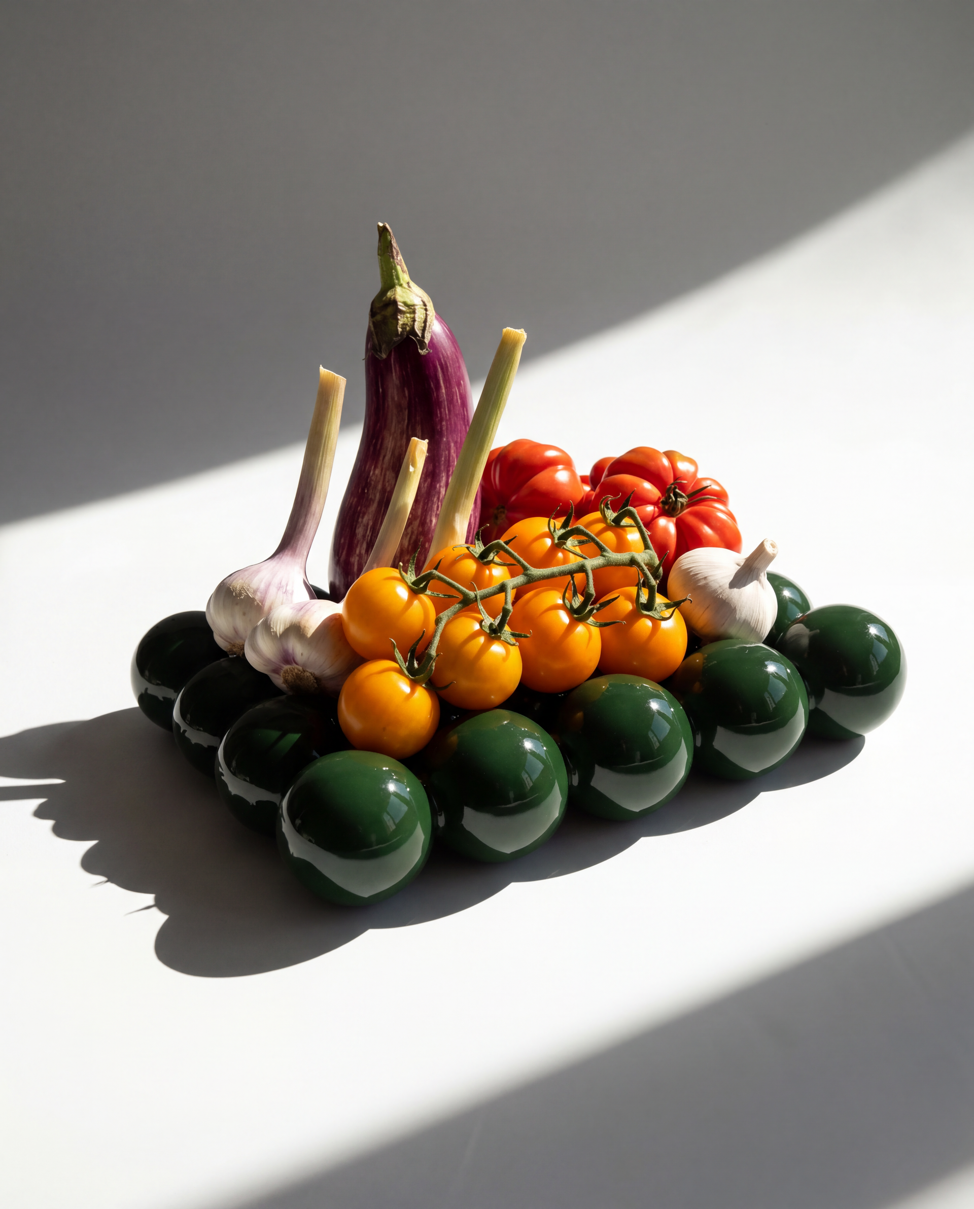 Still Life in Forest Green