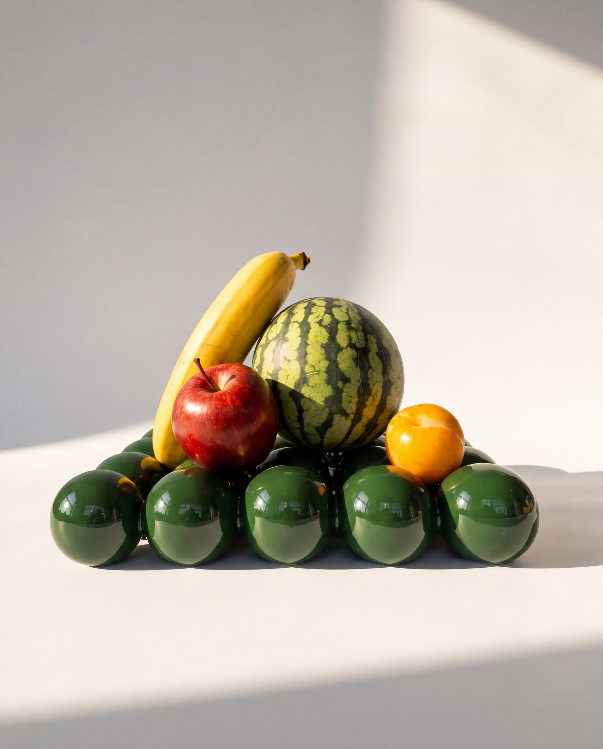 STILL LIFE Fruit Bowl in Forest Green