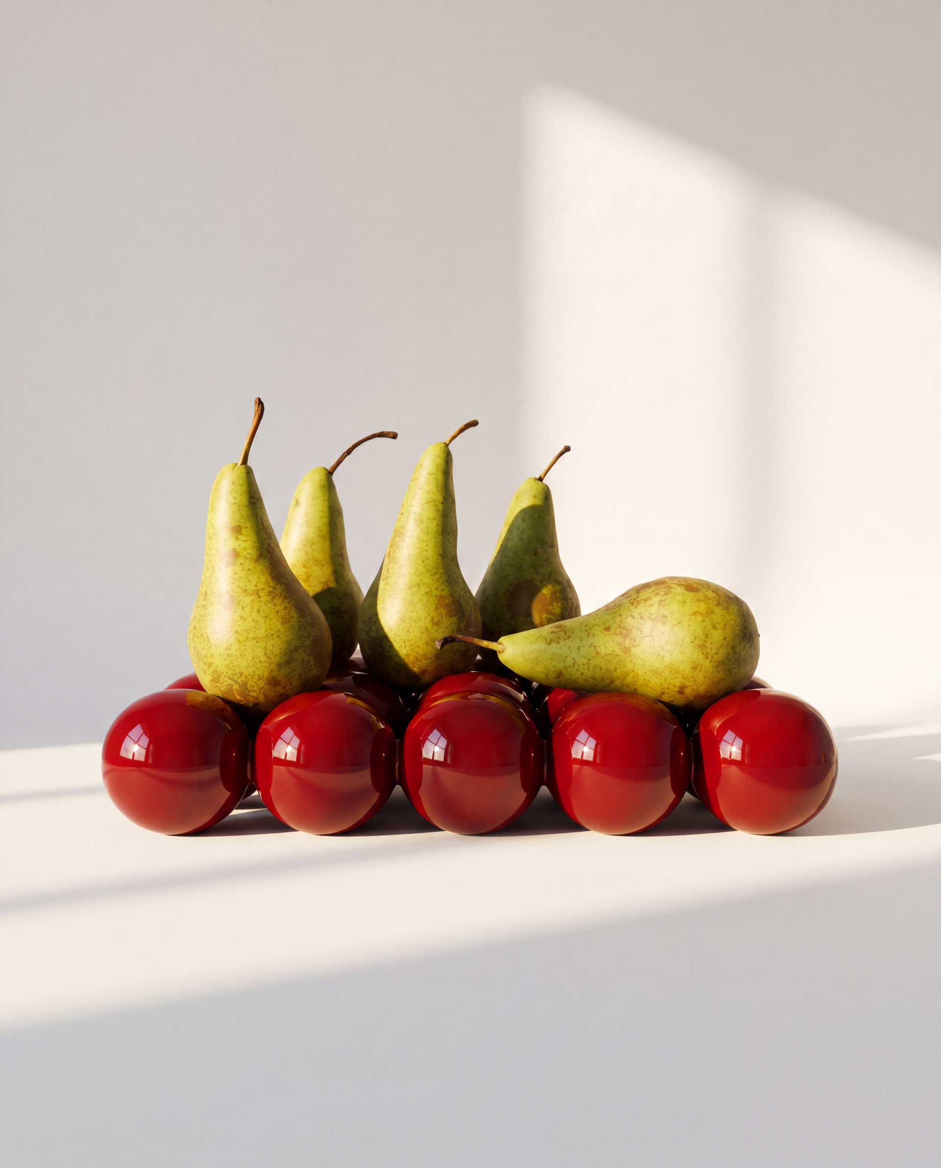 STILL LIFE Fruit Bowl in Vermillion