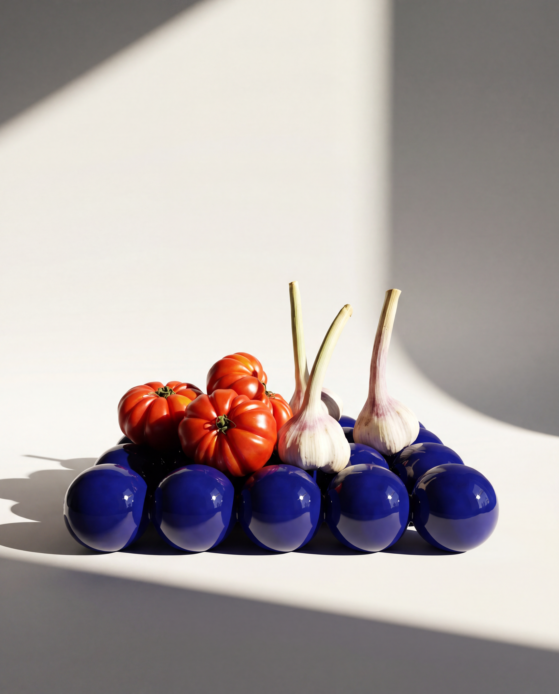 STILL LIFE Fruit Bowl in Cobalt Blue